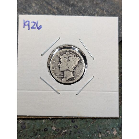 Other - 1926 Mercury Dime – 90% Silver, Winged Liberty Design